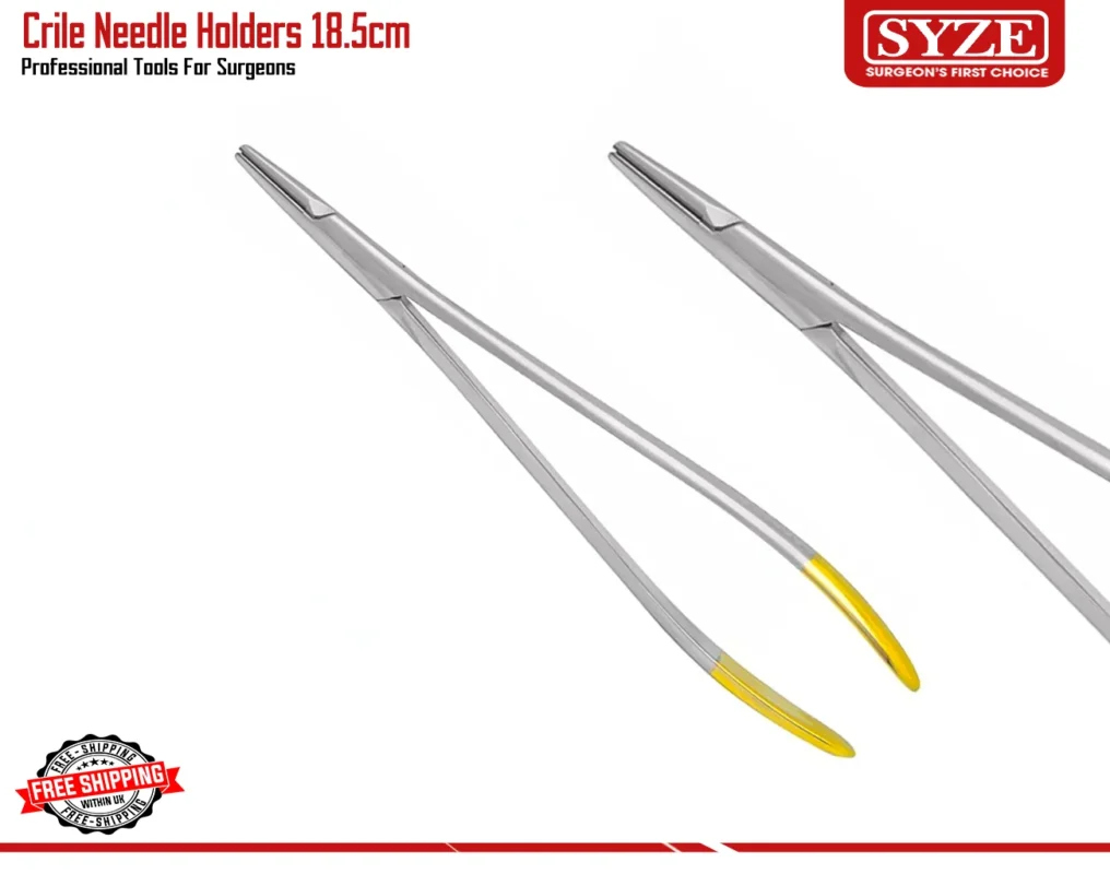 Crile Needle Holder TC 18.5cm