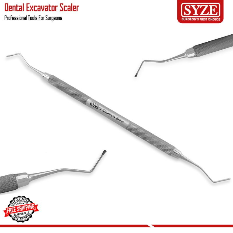 Dental Excavator Caries Removal and Cavity Shaping Tool
