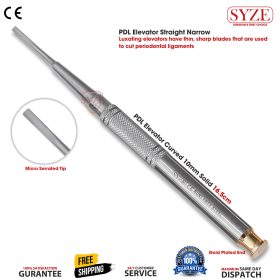 PDL Luxating Dental Elevators Root Tip Tooth Extraction Surgical 10mm Solid 16.5cm