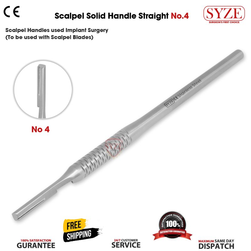 Scalpel Handle 4no Straight