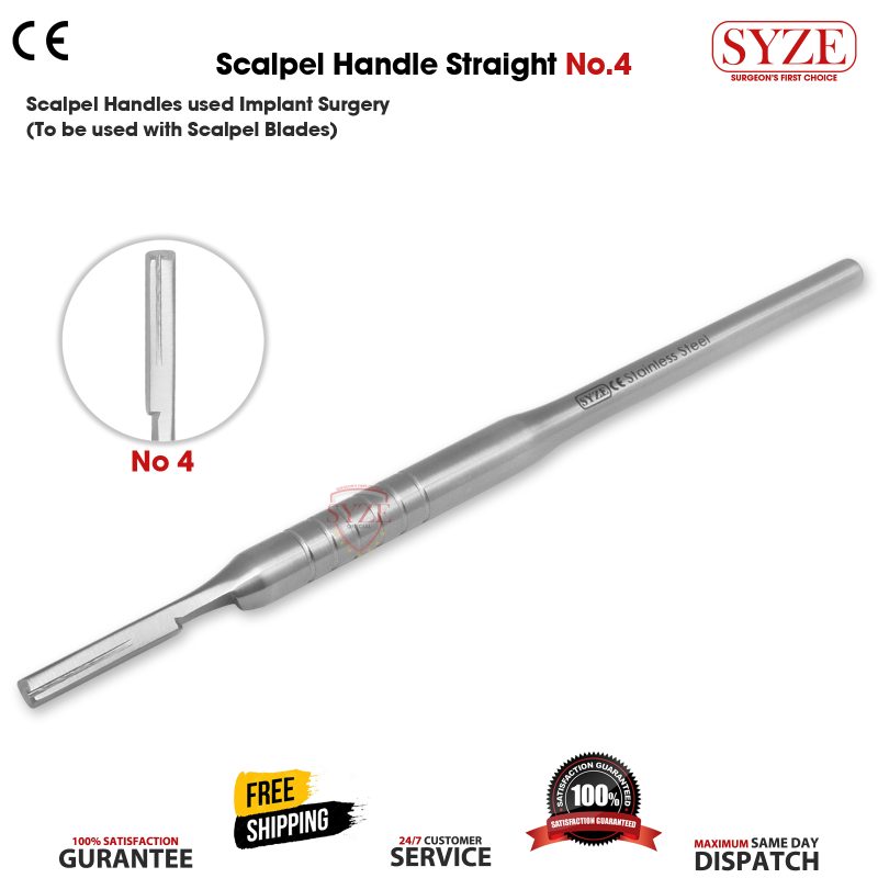 Scalpel Handle 4no Straight