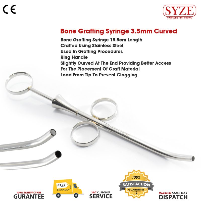 Implantology Bone injector and collectors | Bone Graft Syringe | Dental Bone grafting