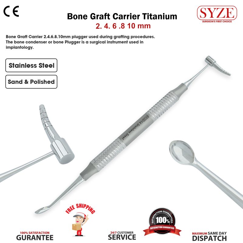 Bone Graft Carrier 2.4.6.8.10MM