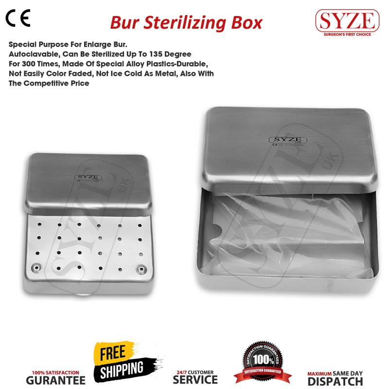 Bur Sterilizing Box