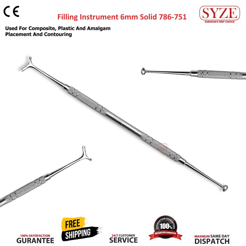 Filling Instrument 6mm solid 786-751