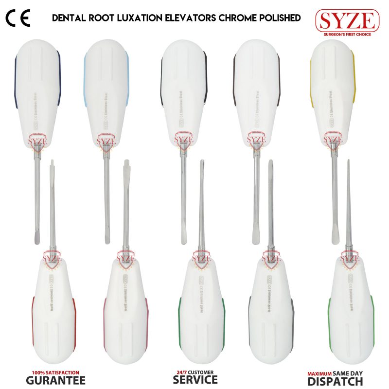 10 Pcs Root Elevator Plastic Handle