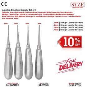Luxator Elevators Straight Set of 4 Pcs