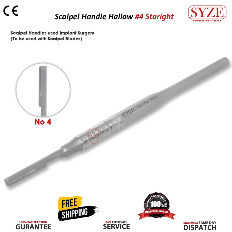 Scalpel Handle 4no Straight Halo