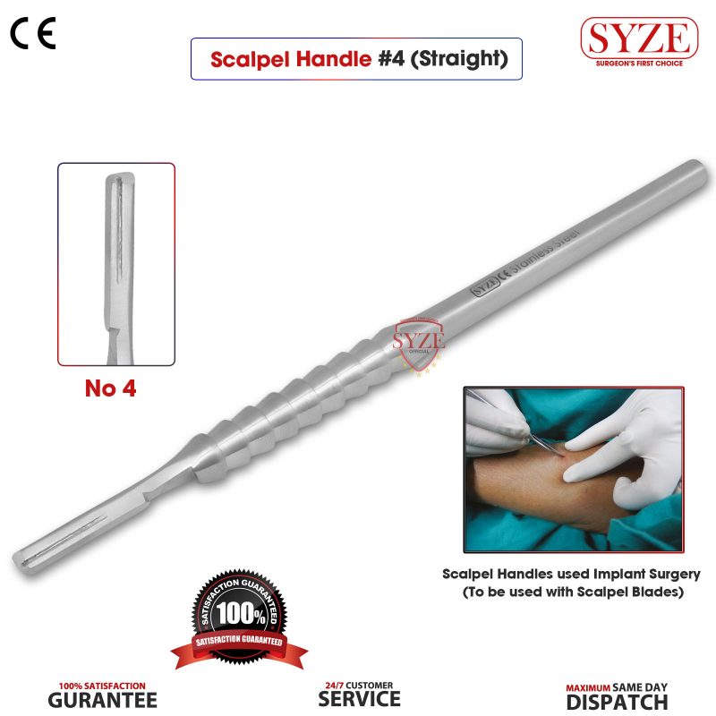Scalpel Handle 4no Straight