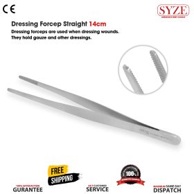 Dressing Forcep Straight 14CM