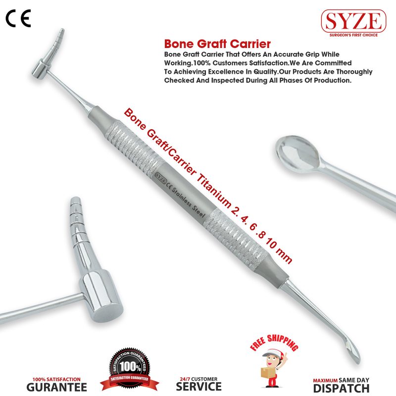 Bone Graft Carrier 2.4.6.8.10MM