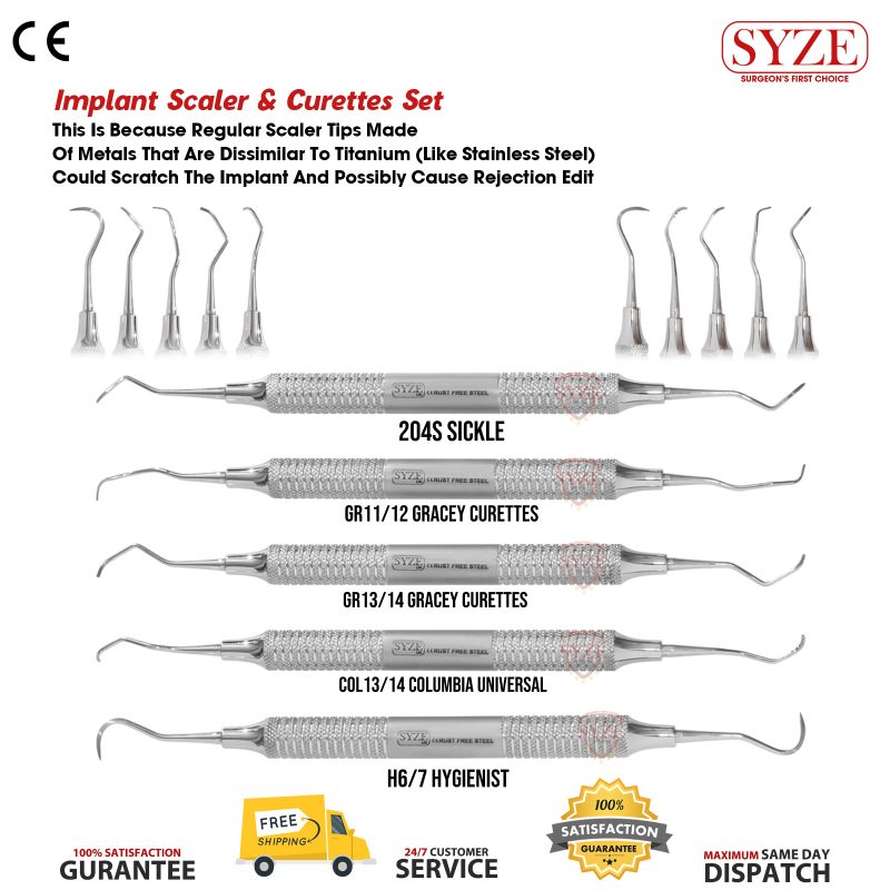 5pc Scaler & Curette Set