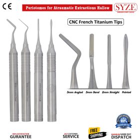 4pcs Hallow Periotomes For Atraumatic Extractions Set In Pouch