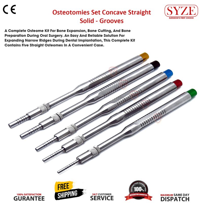 Osteotomes Concave Straight