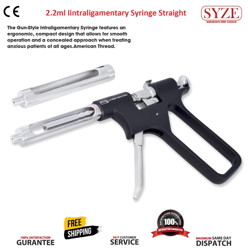 2.2ml Intraligamentary Syringe Straight