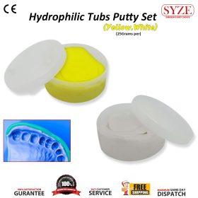 Dental Impression Putty Yellow 25G/ White 25G Seal Pots