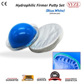 Dental Impression Putty Blue 25G / White 25G Tubs