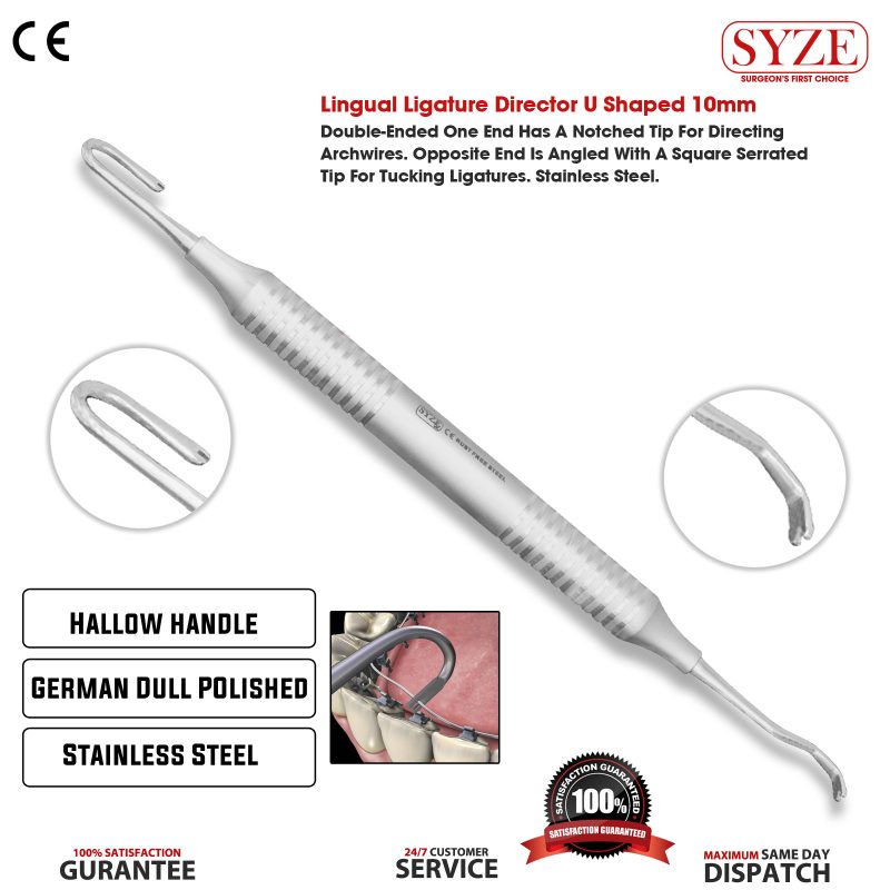 Lingual Ligature Director U Shape