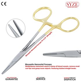 Mosquito Hemostat Forceps TC 4.75" Straight