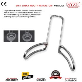 Split Check Mouth Retractor - Medium