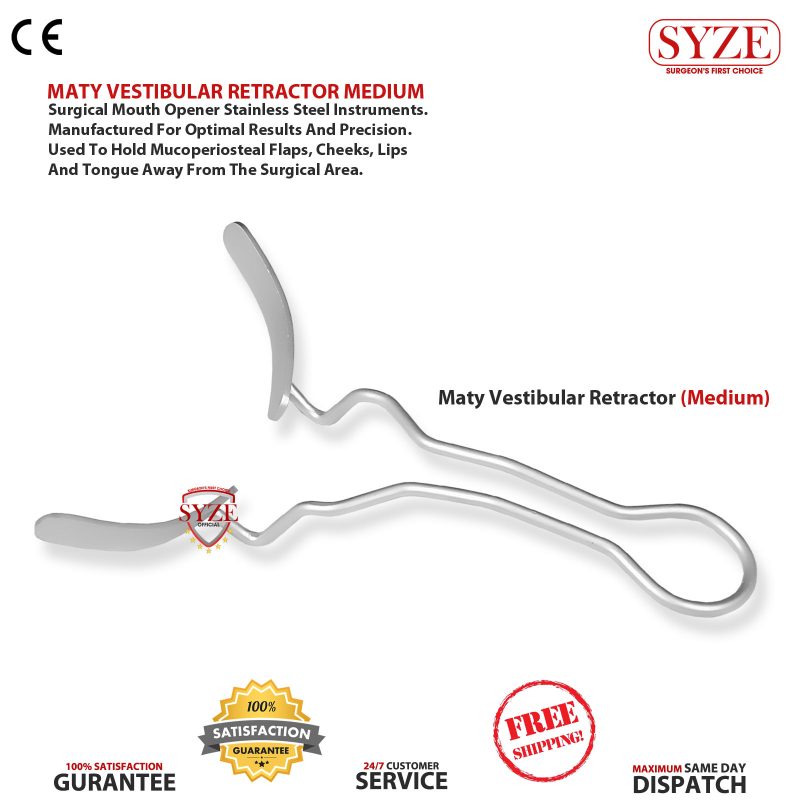 Maty Vestibular Retractor Medium