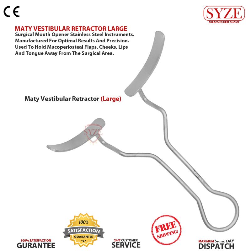 Maty Vestibular Retractor Large