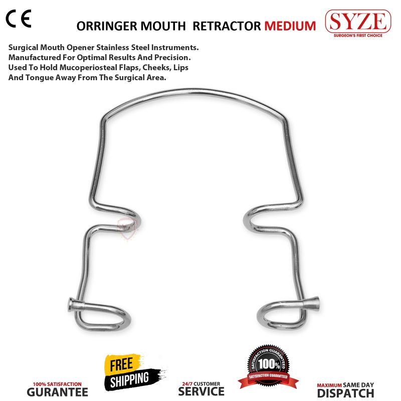 Orringer Mouth Retractor Medium