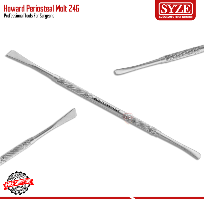 Howard Periosteal Elevator 6mm – Precision Dental Instrument