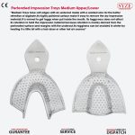 5 Sets Of Perforated Impression Trays Medium Upper/Lower