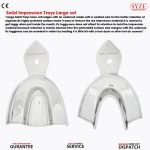 Solid Impression Trays Large Set Upper / Lower