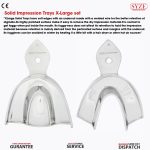 Solid Impression Trays X-Large set Upper / Lower