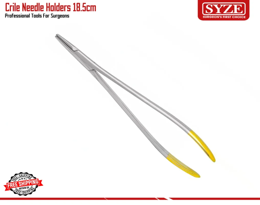 Crile Needle Holder TC 18.5cm