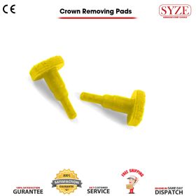 50pcs Crown Removing Dental Silicone PadsTips 25 Sets