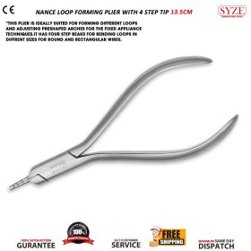 Nance Loop Forming Plier With 4 Step Tip