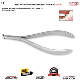 Fine Tip Hammer Head Pliers - Niti wire - 13CM - 1cm Head