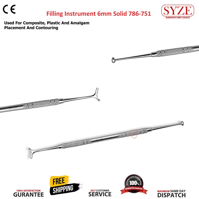 Filling Instrument 6mm solid 786-751