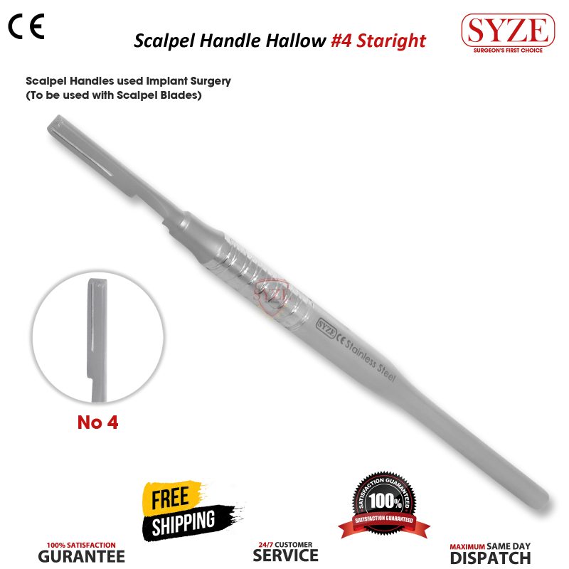 Scalpel Handle 4no Straight Halo
