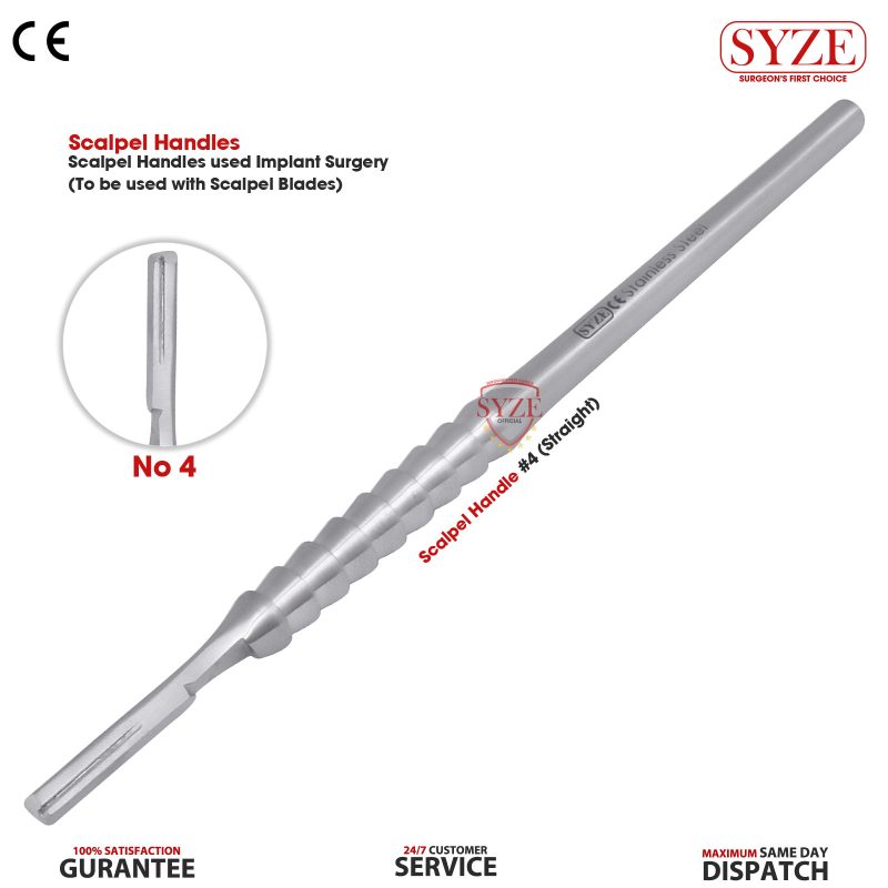 Scalpel Handle 4no Straight