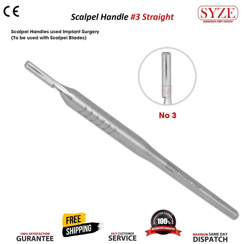 Scalpel Handle 3no Straight