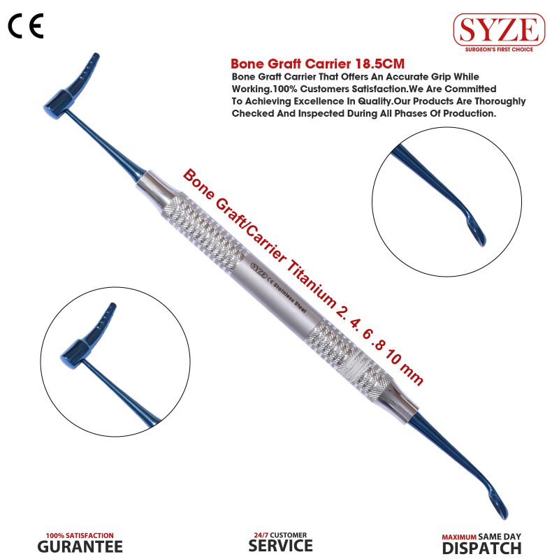 Bone Graft Carrier Titanium Coated