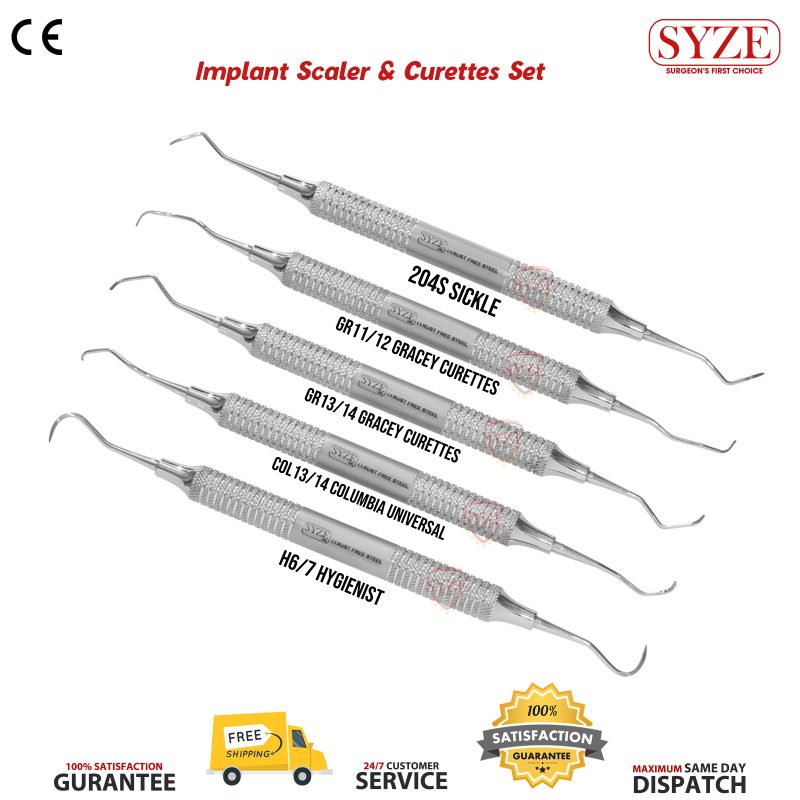 5pc Scaler & Curette Set