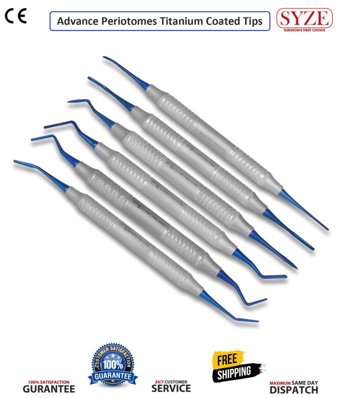 6pc Advance Periotomes Set