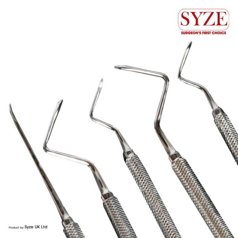 Root tip picks 5pcs Set Solid - Octangle Handels