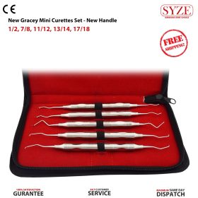 Mini Gracey Curettes Set + Sterilizing Cassette