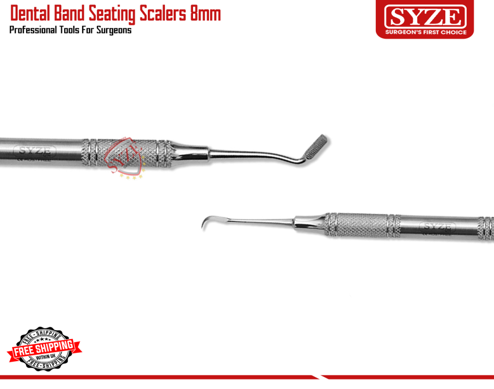Band Seating Teeth Scaling & Removing Double-Ended Instrument - Syze UK LTD