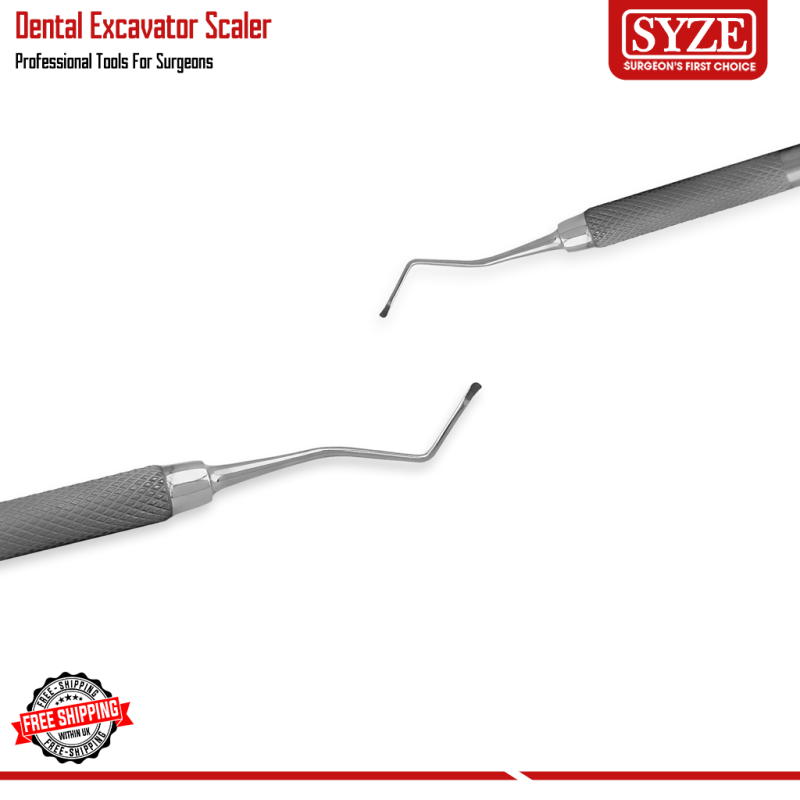 Dental Excavator Caries Removal and Cavity Shaping Tool
