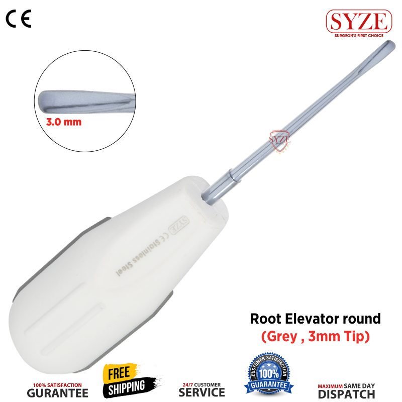 Dental Surgical Tooth Loosening Root Luxation Elevators Curved