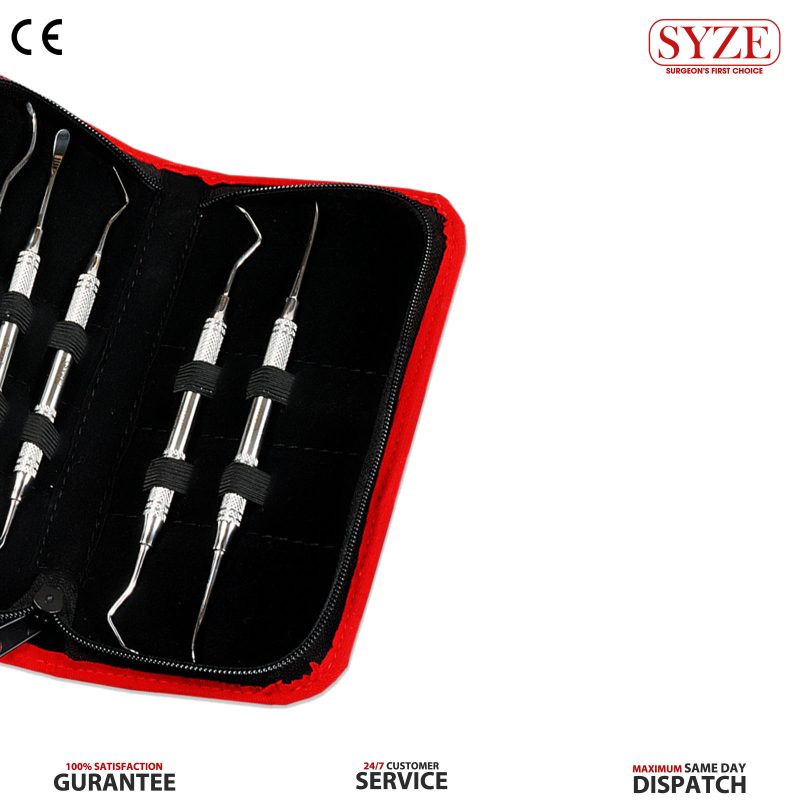 Dental Implant Scalar Set - 6mm - Solid - Dull Finish