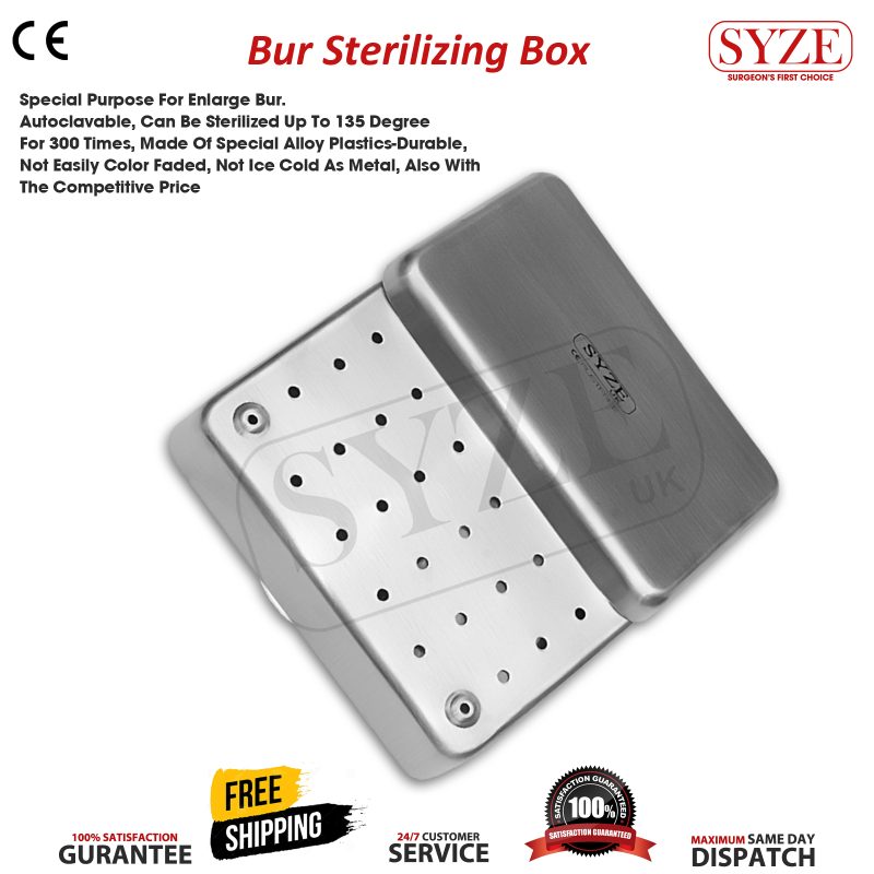 Bur Sterilizing Box