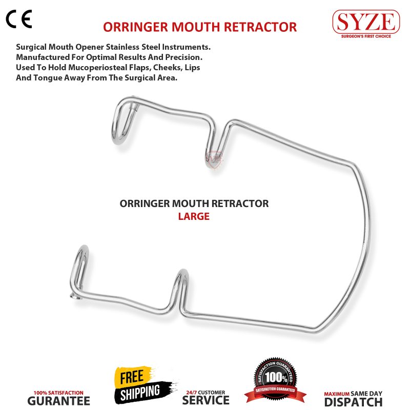 Orringer Mouth Retractor Large